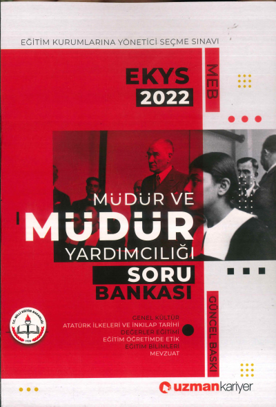 MÜDÜR VE MÜDÜR YARDIMCILIĞI SORU BANKASI Fotokopi GO - Tüm Sınavlarda Daha İleriye
