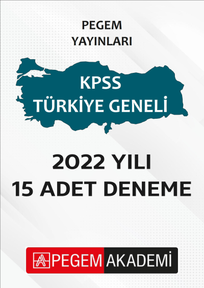 PEGEM 15 ADET DENEME Fotokopi GO - Tüm Sınavlarda Daha İleriye