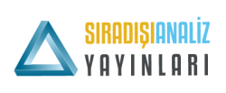 SIRADIŞI ANALİZ YAYINEVİ Kitapları